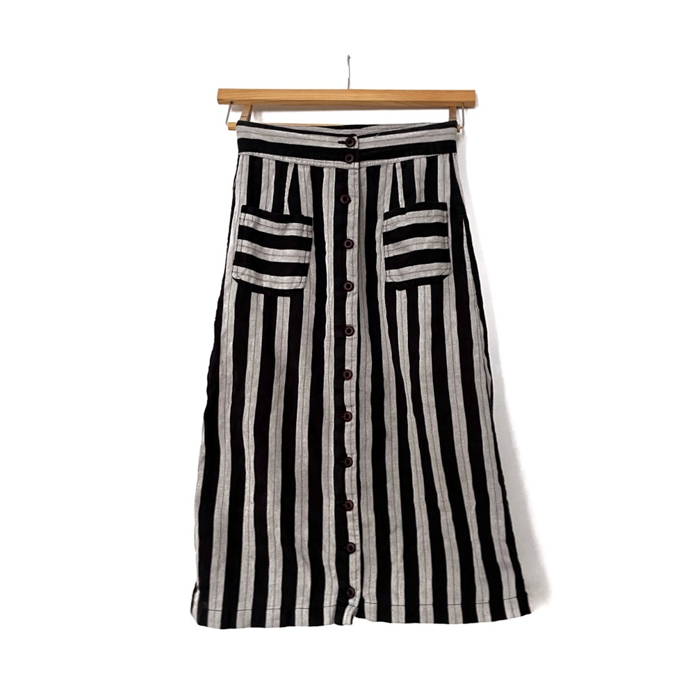 Ace & Jig Striped Bo Promenade Skirt XS